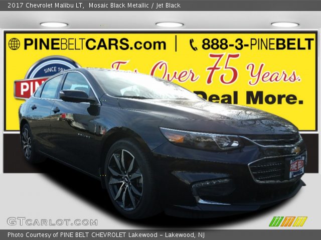 2017 Chevrolet Malibu LT in Mosaic Black Metallic