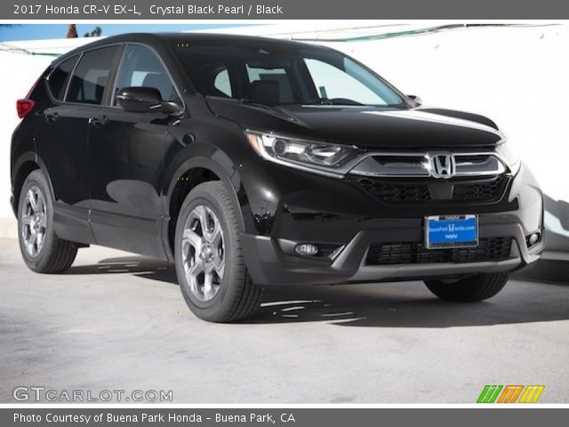 2017 Honda CR-V EX-L in Crystal Black Pearl