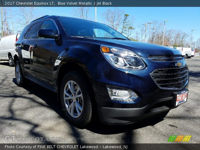 2017 Chevrolet Equinox LT in Blue Velvet Metallic