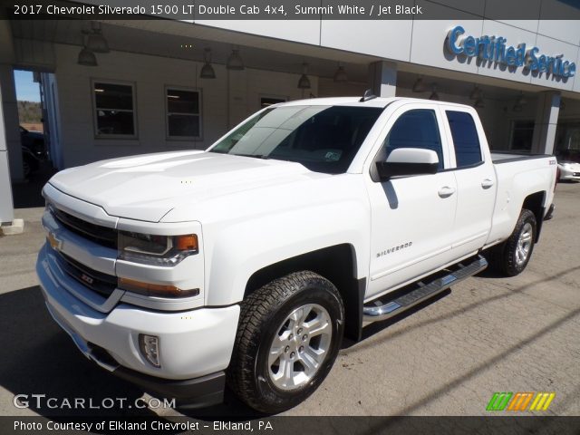 2017 Chevrolet Silverado 1500 LT Double Cab 4x4 in Summit White