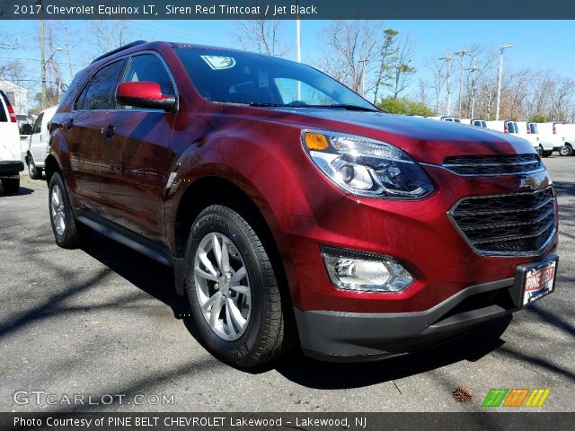 2017 Chevrolet Equinox LT in Siren Red Tintcoat