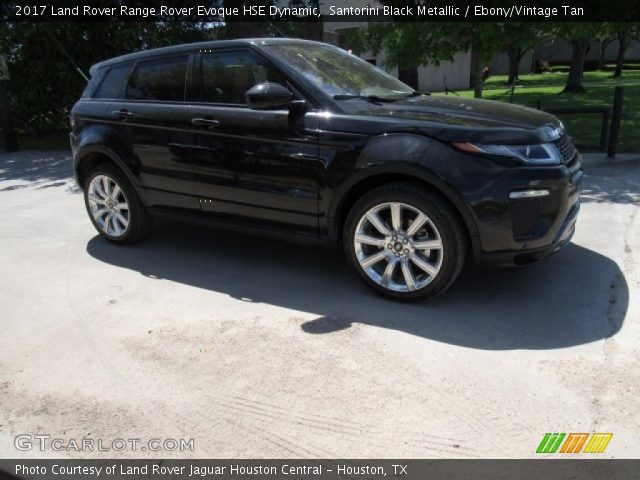2017 Land Rover Range Rover Evoque HSE Dynamic in Santorini Black Metallic