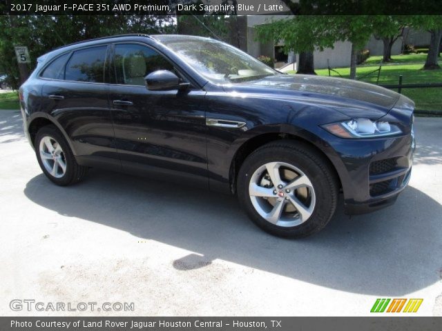 2017 Jaguar F-PACE 35t AWD Premium in Dark Sapphire Blue