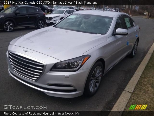 2017 Hyundai Genesis G80 AWD in Santiago Silver