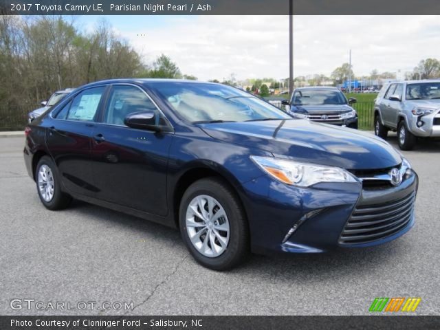 2017 Toyota Camry LE in Parisian Night Pearl