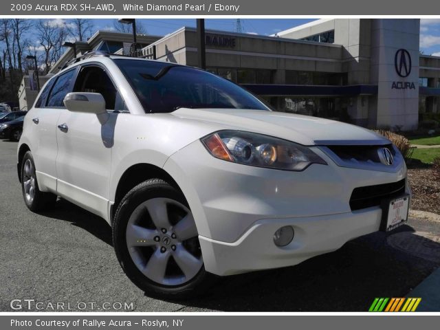 2009 Acura RDX SH-AWD in White Diamond Pearl
