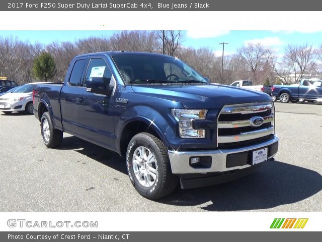 2017 Ford F250 Super Duty Lariat SuperCab 4x4 in Blue Jeans