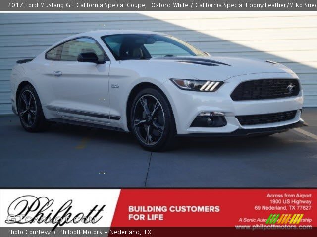 2017 Ford Mustang GT California Speical Coupe in Oxford White