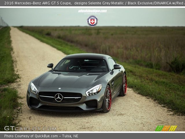 2016 Mercedes-Benz AMG GT S Coupe in designo Selenite Grey Metallic