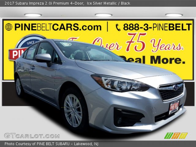 2017 Subaru Impreza 2.0i Premium 4-Door in Ice Silver Metallic