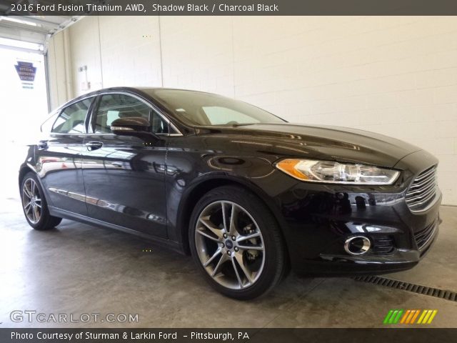 2016 Ford Fusion Titanium AWD in Shadow Black