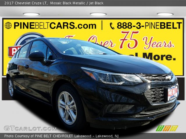 2017 Chevrolet Cruze LT in Mosaic Black Metallic