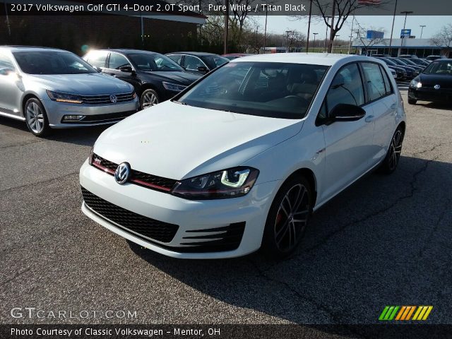 2017 Volkswagen Golf GTI 4-Door 2.0T Sport in Pure White