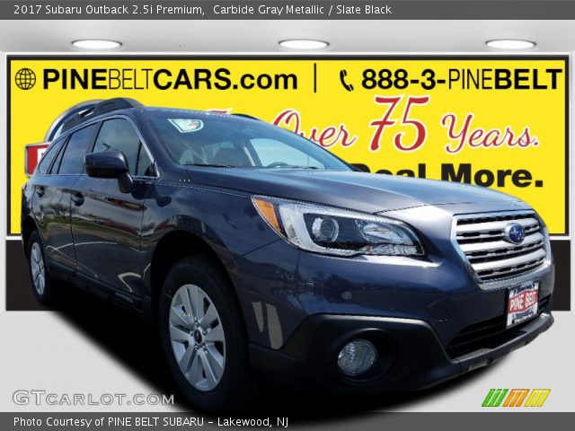 2017 Subaru Outback 2.5i Premium in Carbide Gray Metallic