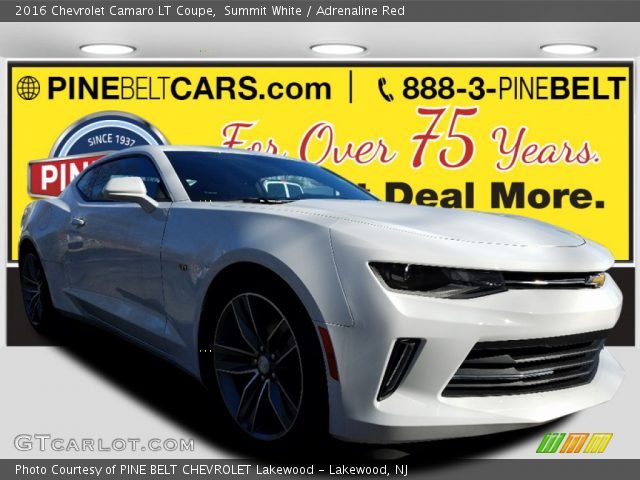 2016 Chevrolet Camaro LT Coupe in Summit White