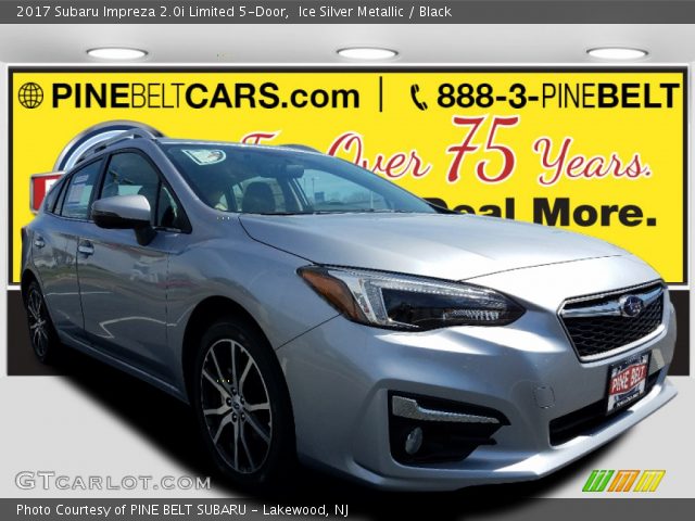 2017 Subaru Impreza 2.0i Limited 5-Door in Ice Silver Metallic