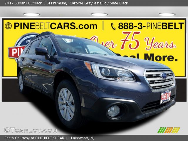 2017 Subaru Outback 2.5i Premium in Carbide Gray Metallic