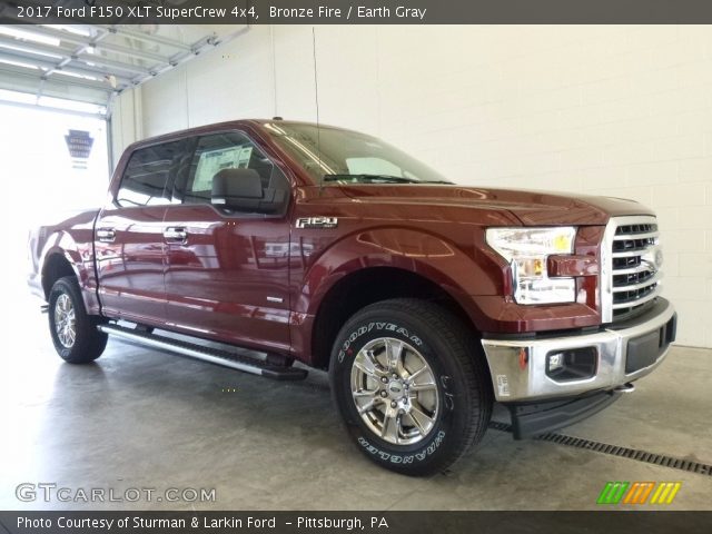 2017 Ford F150 XLT SuperCrew 4x4 in Bronze Fire