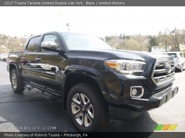 2017 Toyota Tacoma Limited Double Cab 4x4 in Black