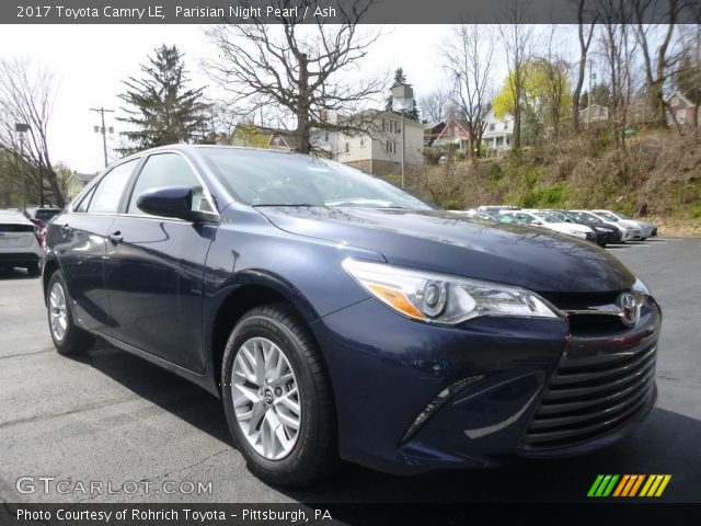 2017 Toyota Camry LE in Parisian Night Pearl