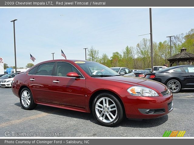 2009 Chevrolet Impala LTZ in Red Jewel Tintcoat