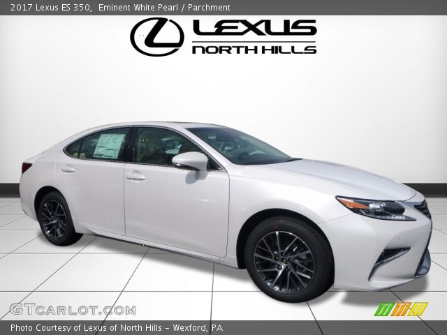 2017 Lexus ES 350 in Eminent White Pearl
