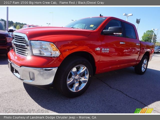 2017 Ram 1500 Big Horn Crew Cab in Flame Red