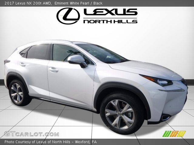 2017 Lexus NX 200t AWD in Eminent White Pearl
