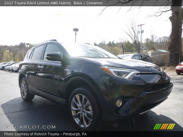 2017 Toyota RAV4 Limited AWD Hybrid in Black