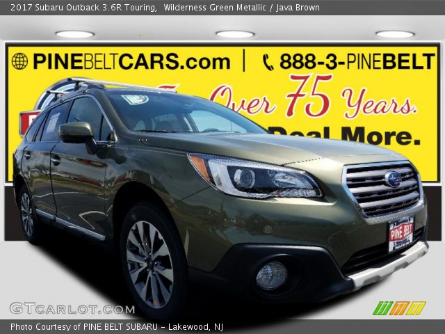 2017 Subaru Outback 3.6R Touring in Wilderness Green Metallic