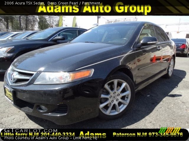 2006 Acura TSX Sedan in Deep Green Pearl
