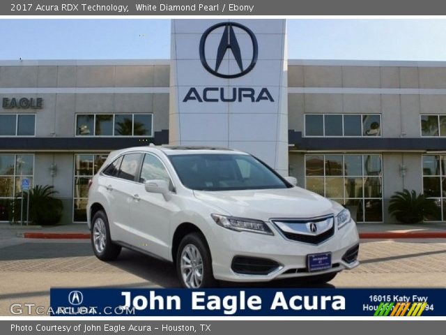 2017 Acura RDX Technology in White Diamond Pearl