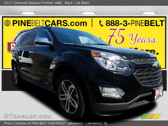 2017 Chevrolet Equinox Premier AWD in Black