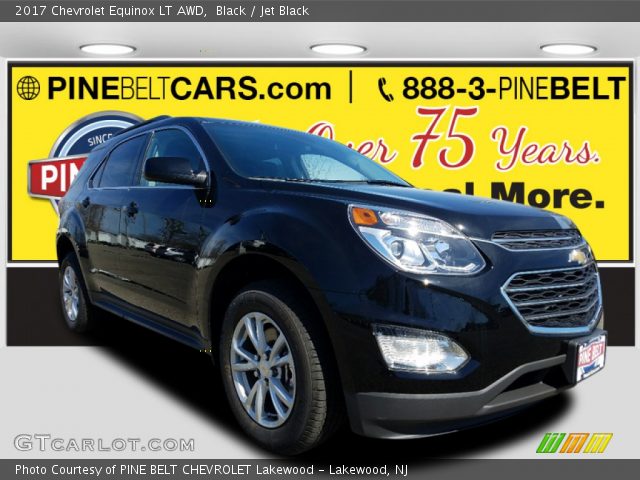 2017 Chevrolet Equinox LT AWD in Black
