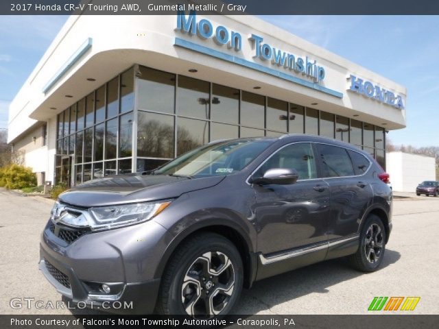 2017 Honda CR-V Touring AWD in Gunmetal Metallic
