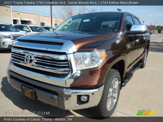 2017 Toyota Tundra 1794 CrewMax 4x4 in Sunset Bronze Mica