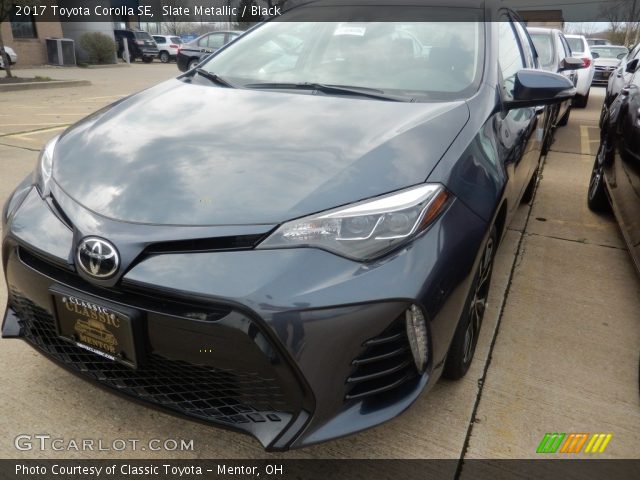 2017 Toyota Corolla SE in Slate Metallic