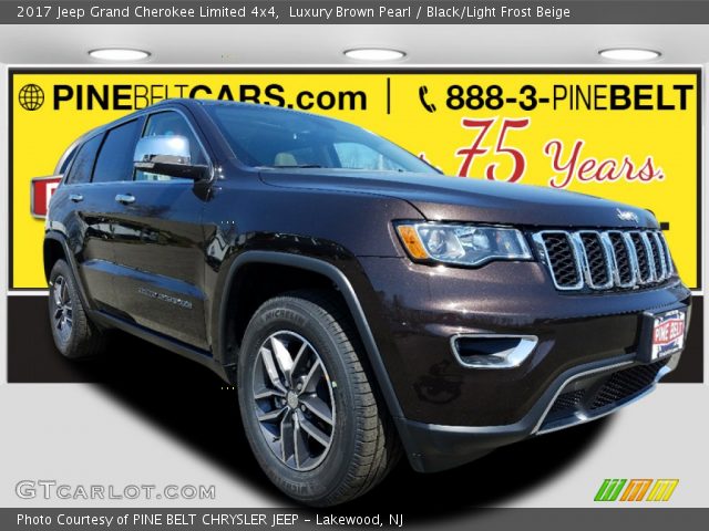 2017 Jeep Grand Cherokee Limited 4x4 in Luxury Brown Pearl