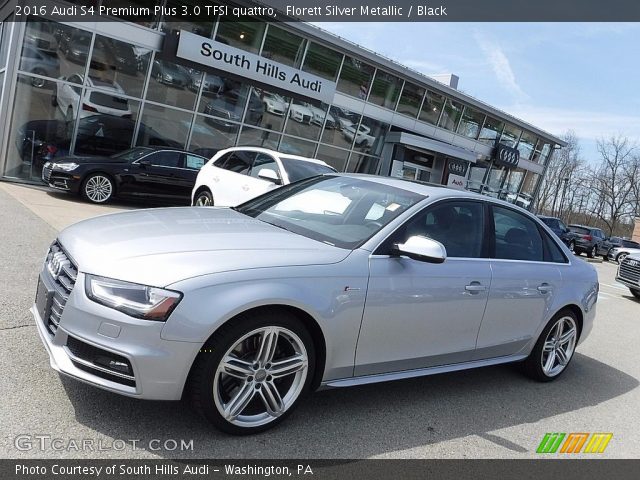 2016 Audi S4 Premium Plus 3.0 TFSI quattro in Florett Silver Metallic