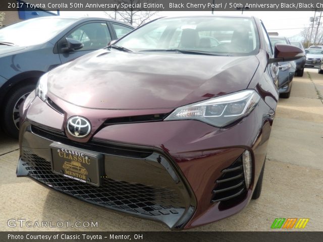 2017 Toyota Corolla 50th Anniversary Special Edition in Black Cherry Pearl