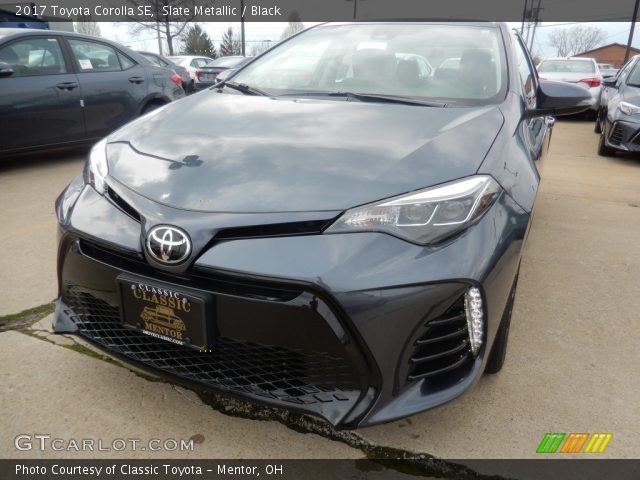 2017 Toyota Corolla SE in Slate Metallic