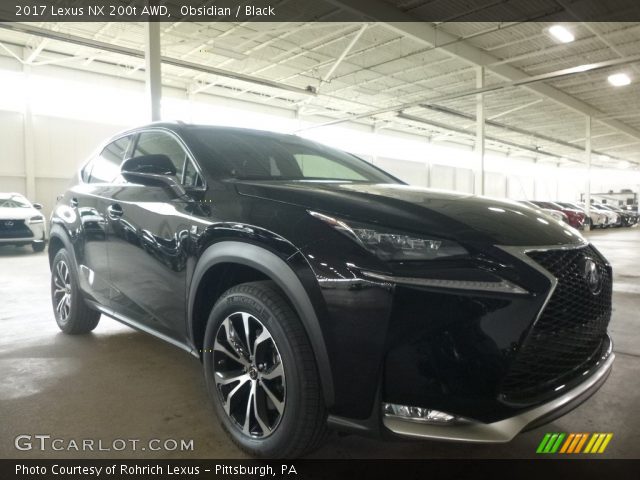 2017 Lexus NX 200t AWD in Obsidian