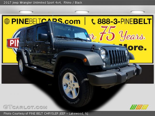 2017 Jeep Wrangler Unlimited Sport 4x4 in Rhino