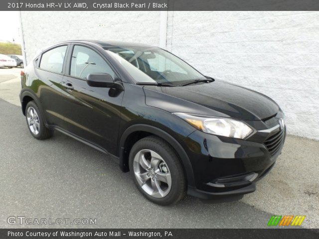 2017 Honda HR-V LX AWD in Crystal Black Pearl