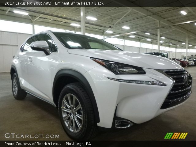 2017 Lexus NX 200t AWD in Eminent White Pearl