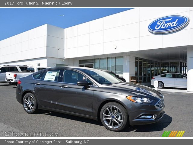 2017 Ford Fusion S in Magnetic