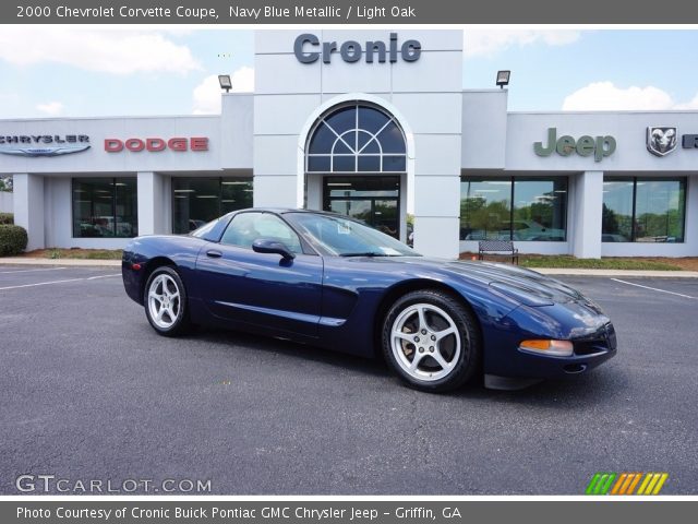 2000 Chevrolet Corvette Coupe in Navy Blue Metallic