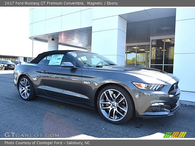 2017 Ford Mustang GT Premium Convertible in Magnetic
