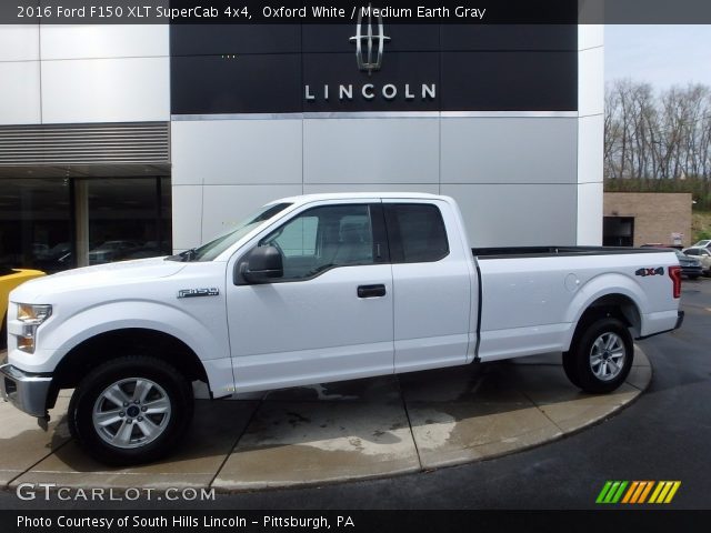 2016 Ford F150 XLT SuperCab 4x4 in Oxford White
