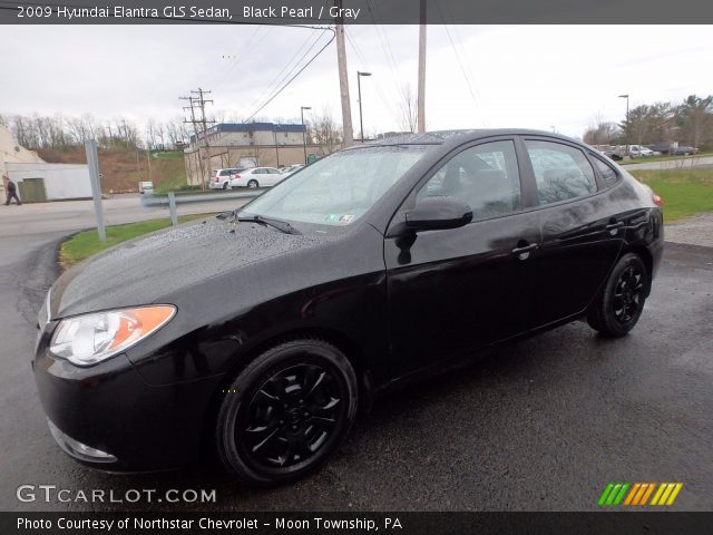2009 Hyundai Elantra GLS Sedan in Black Pearl